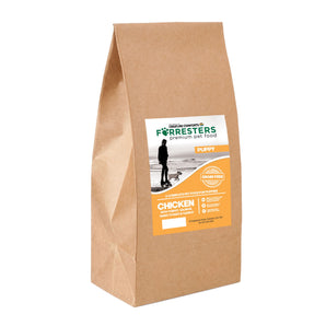 FORRESTERS Grain Free Puppy  Chicken with Sweet Potato, Carrots & Peas 15KG
