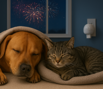 Keeping Pets Calm on Fireworks Night