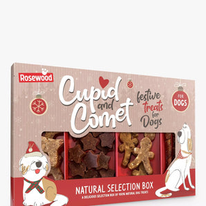 Rosewood Cupid & Comet Natural Selection Box