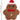 Kong Holiday Snuzzles Mini Gingerbread - XS