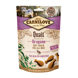 Carnilove Quail & Oregano Soft Treats 200g