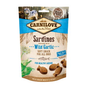 Carnilove Sardine & Wild Garlic Soft Treats 200g