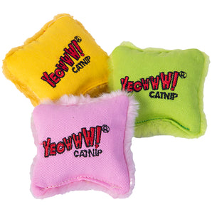 YEOWWW! Pillow - Durable Catnip Infused Toy for Cats