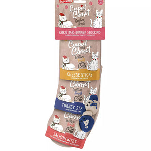 Rosewood Christmas Dinner Cat Stocking
