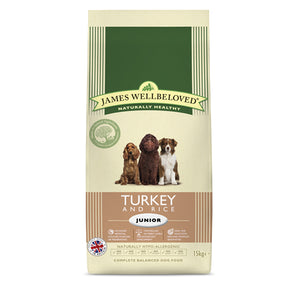 James Wellbeloved Turkey & Rice 15kg