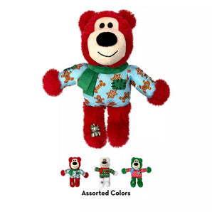 Kong Holiday Wild Knots Bear M/L - Assorted Design