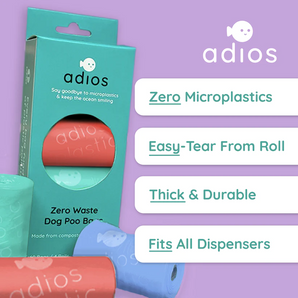 Compostable Dog Poo Bags (no handles, on rolls)