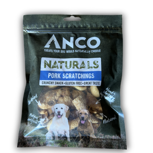 Pre-pack Anco Naturals Pork Scratchings 80g