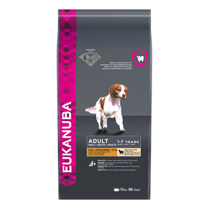 Eukanuba Lamb and Rice For Small and Medium Breeds 12kg