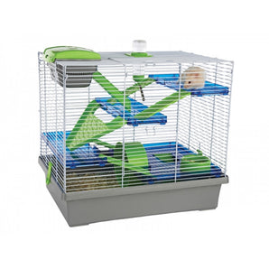 Pico XL Hamster Cage- Silver